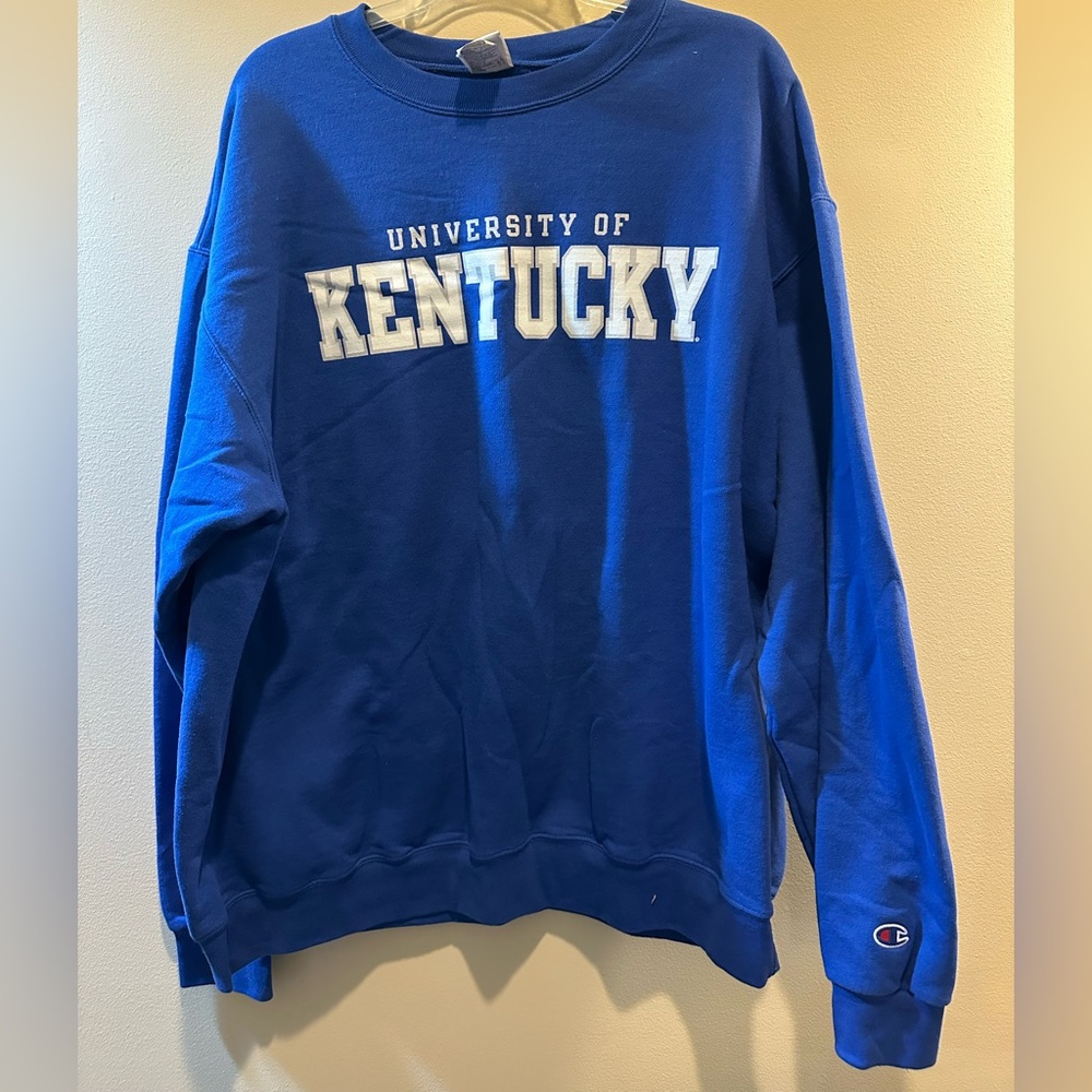 XL Champion Blue University of Kentucky Men's Sweater